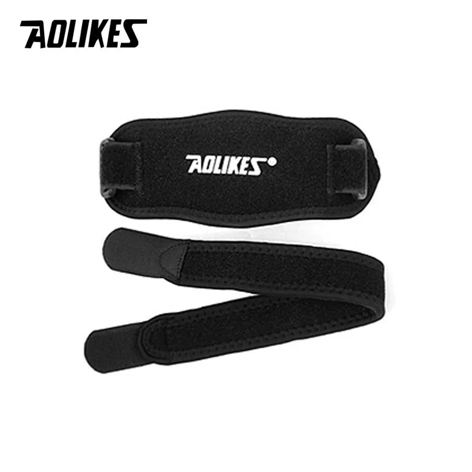 AOLIKES Adjustable Elbow Support Brace for Golfers, Tennis, and Basketball - Epicondylitis Pain Relief