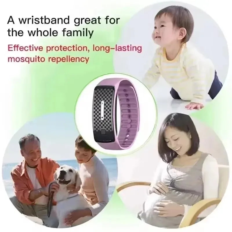 Ultrasonic Body Shape Wristband - Smart Magnetic Detox Bracelet for Heart Rate & Fitness Tracking