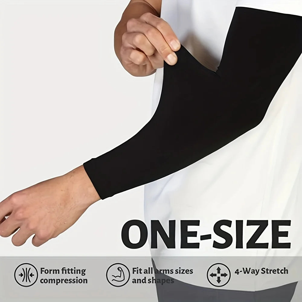 Breathable Sun Protection Sleeves - Cooling UV Protection for Driving, Golfing, Fishing, Cycling, and Hiking