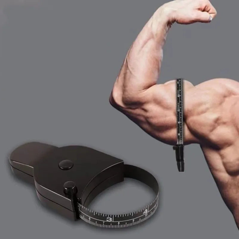 Portable Fitness Tape Measure, Automatic Telescopic Ruler, Multifunctional Body Caliper for Men, Women, and Baby