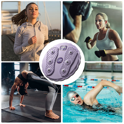 Waist Twisting Disc Fitness Balance Board Body Building Fitness Twister swing board Wriggling Plate Twister Exercise Equipment