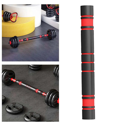 Dumbbell Extension Bar Connector Attachment - Strength Training Equipment for Fitness and Workout