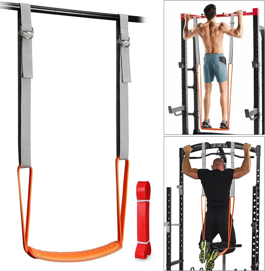 Fitness Pull-Up Assistance Bands Set - Resistance Strap for Chin-Up Training and Body Stretching