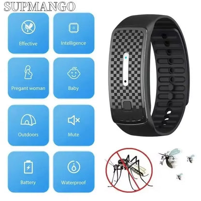 Ultrasonic Body Shape Wristband - Smart Magnetic Detox Bracelet for Heart Rate & Fitness Tracking