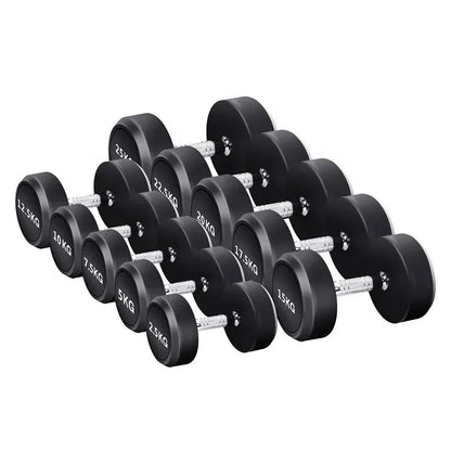 Adjustable PU Dumbbells – Versatile Steel Iron Weights for Home and Gym Fitness Training