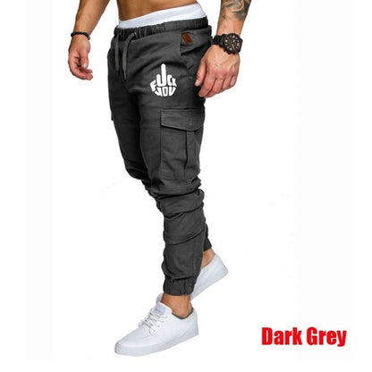 Calmfastl Men's Casual Jogging Pants - Hip Hop Fitness Trousers for All Seasons