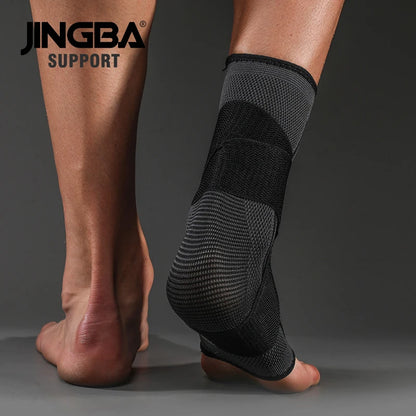 Fitness Adjustable Compression Ankle Support for Men & Women, Strong Ankle Brace for Sports Protection, Ideal for Running, Hiking, and Cycling