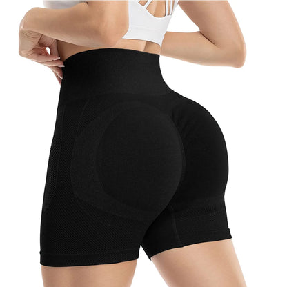 High Waist Seamless Sports Leggings for Women - Scrunch Design Fitness Gym Wear