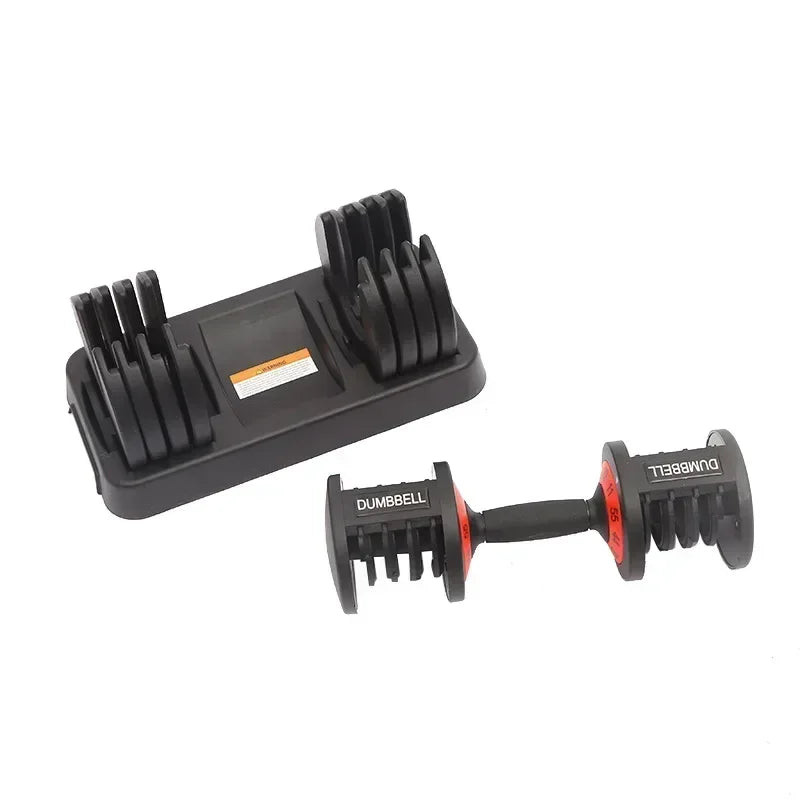 Adjustable PU Dumbbells – Versatile Steel Iron Weights for Home and Gym Fitness Training