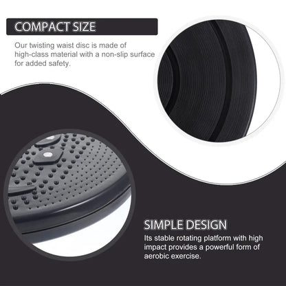 Magnet Waist Twisting Disc - Fitness Balance Board for Weight Loss & Body Toning