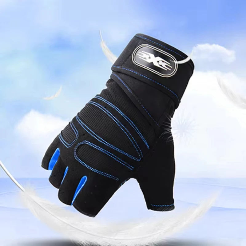 Non-Slip Breathable Gym Gloves for Men & Women - Weight Lifting Fitness Training & Cycling Gloves