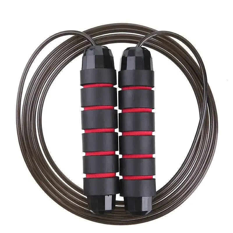 Professional Tangle Free Jump Rope - Adjustable Speed Skipping Rope for Gym Fitness & Slim Body