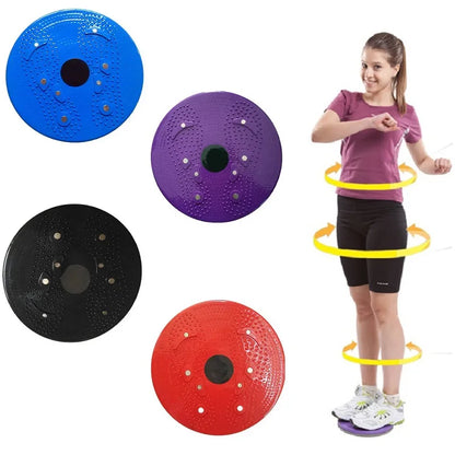 Magnet Waist Twisting Disc - Fitness Balance Board for Weight Loss & Body Toning