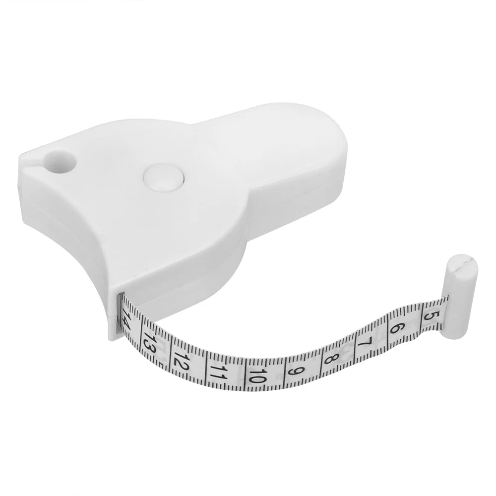 Fitness Body Fat Measuring Tape, 150CM Retractable Caliper for Accurate Weight Loss and Body Measurement